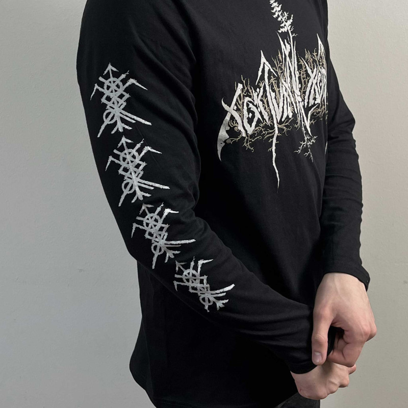 Лонгслів Nokturnal Mortum - New Logo (B&C) чорний