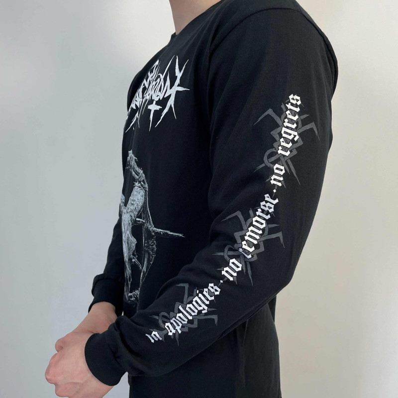 Лонгслів Nokturnal Mortum - No Apologies. No Remorse. No Regrets. (Gildan) чорний