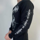 Лонгслів Nokturnal Mortum - No Apologies. No Remorse. No Regrets. (Gildan) чорний