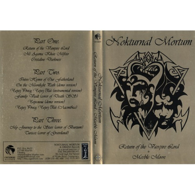 Nokturnal Mortum - Return Of The Vampire Lord / Marble Moon CD DVD-Box