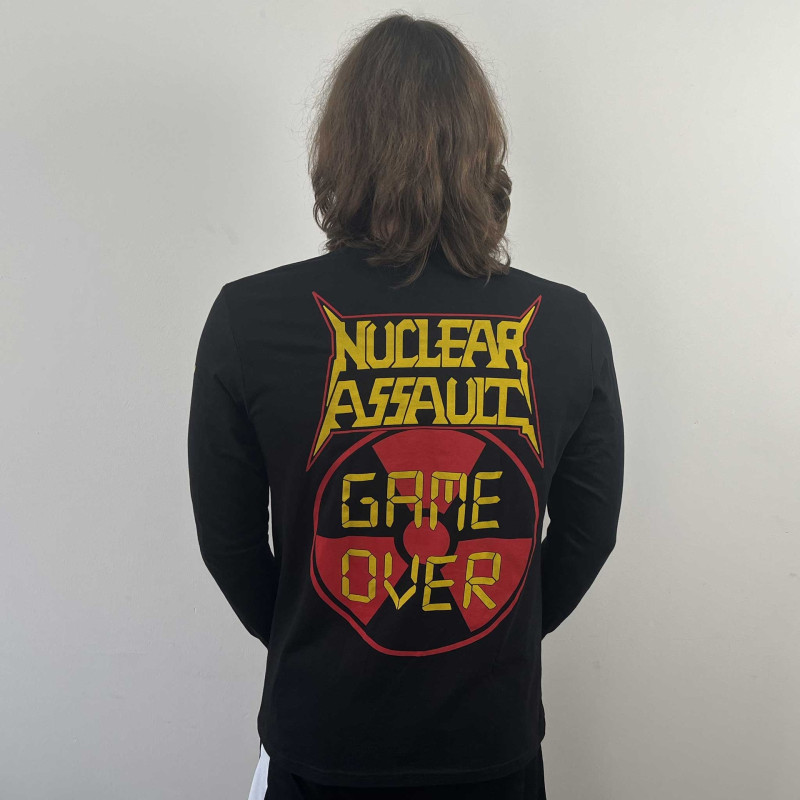 Лонгслів Nuclear Assault - Game Over (B&C) чорний