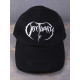 Бейсболка Obituary Logo White