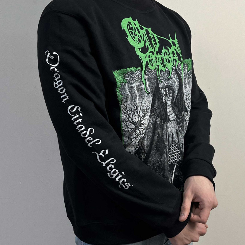Світшот Old Sorcery - Dragon Citadel Elegies (B&C) чорний