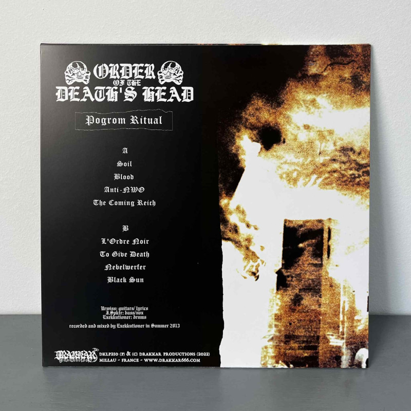 Order Of The Death's Head - Pogrom Ritual LP (Black Vinyl)