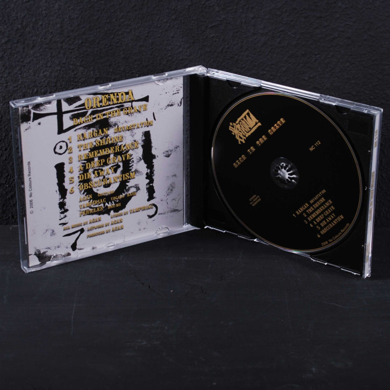 Orenda - Back In The Grave CD
