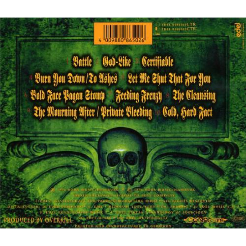 Overkill - The Killing Kind CD