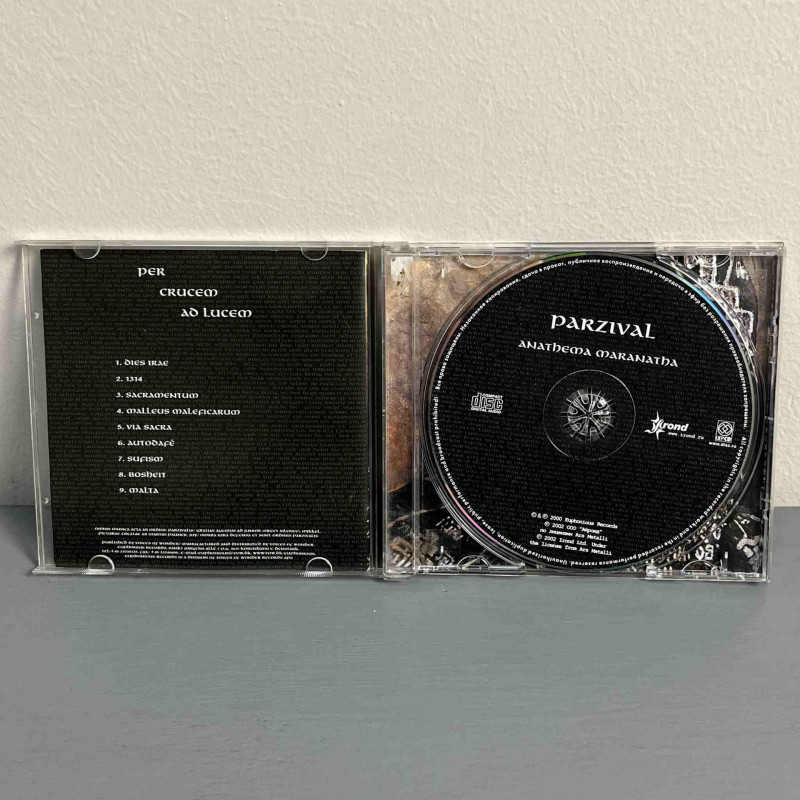 Parzival - Anathema Maranatha CD (Irond)