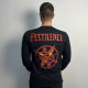 Лонгслів Pestilence - Testimony Of The Ancients (Gildan) чорний
