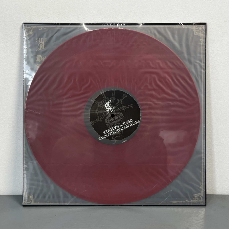 Pestilential Shadows - Devil's Hammer LP (Red/Gold Galaxy Vinyl)