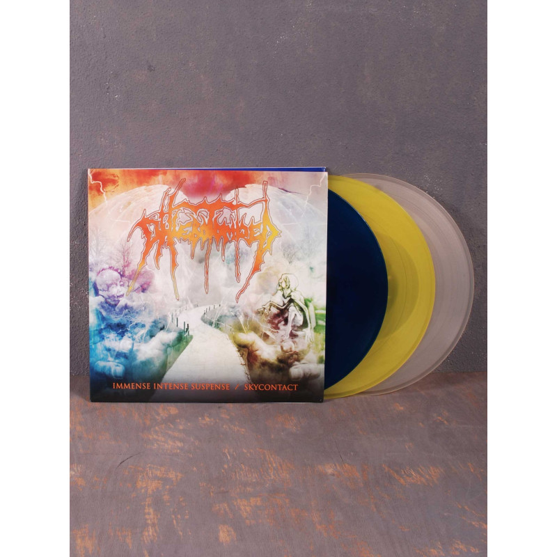 Phlebotomized - Immense Intense Suspense / Skycontact 3LP (Triple Gatefold Coloured Vinyl)