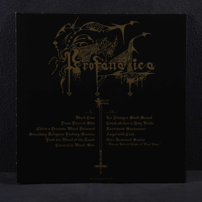 Profanatica - Disgusting Blasphemies Against God LP (Black Vinyl)