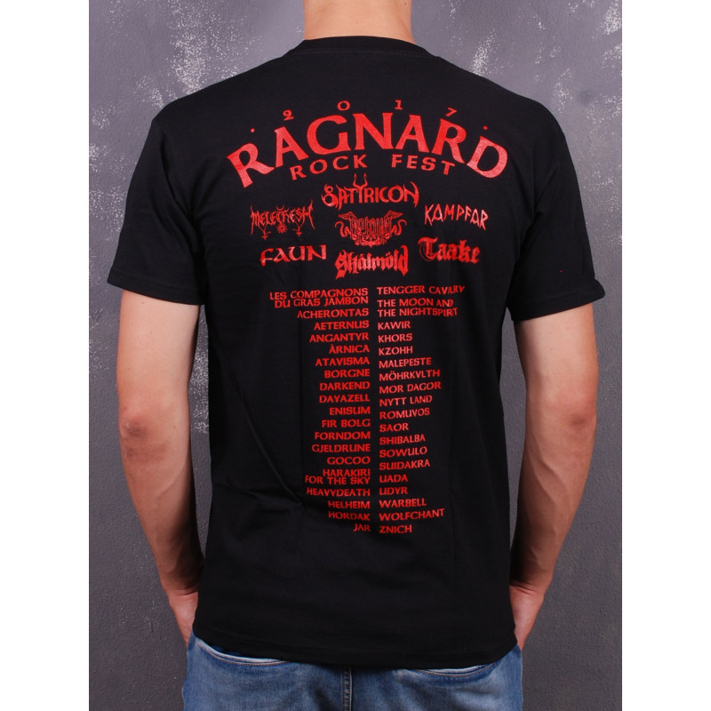 Футболка Ragnard Rock Fest - Children Of Yggdrasil чорна