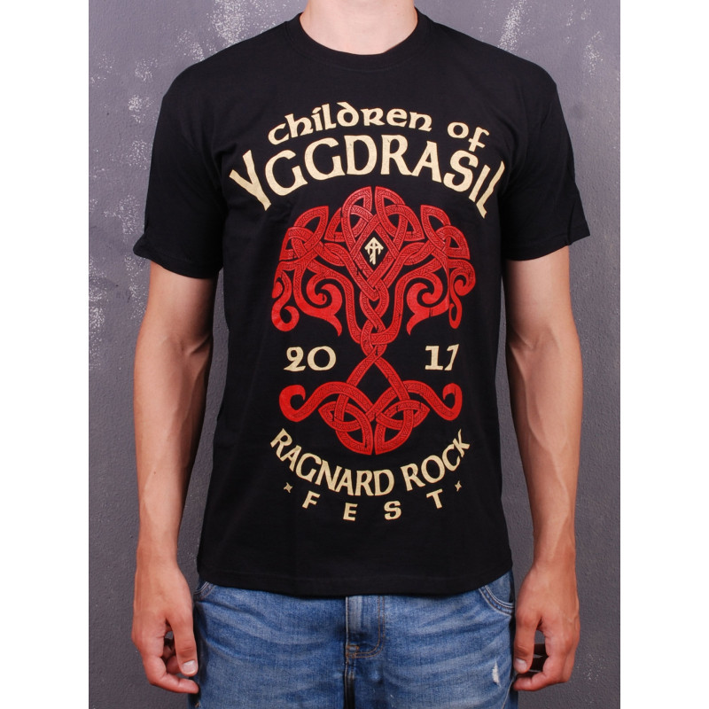 Футболка Ragnard Rock Fest - Children Of Yggdrasil чорна