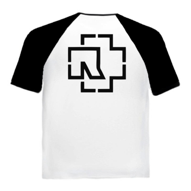 Футболка Rammstein - Skull White/Black