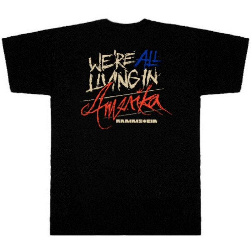 Футболка Rammstein - We Are All Living In America
