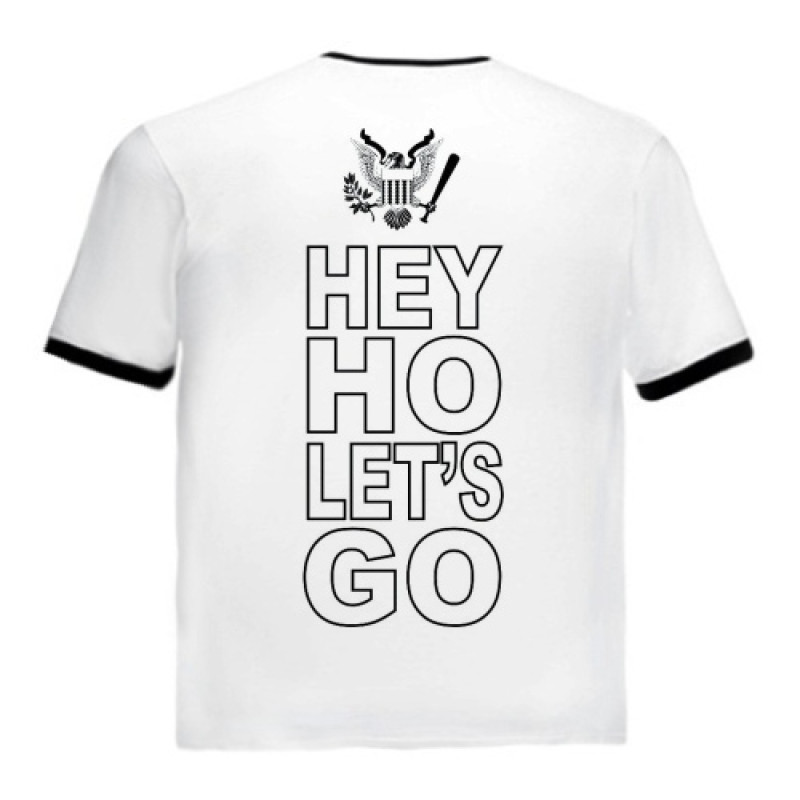 Футболка Ramones Ringer біла