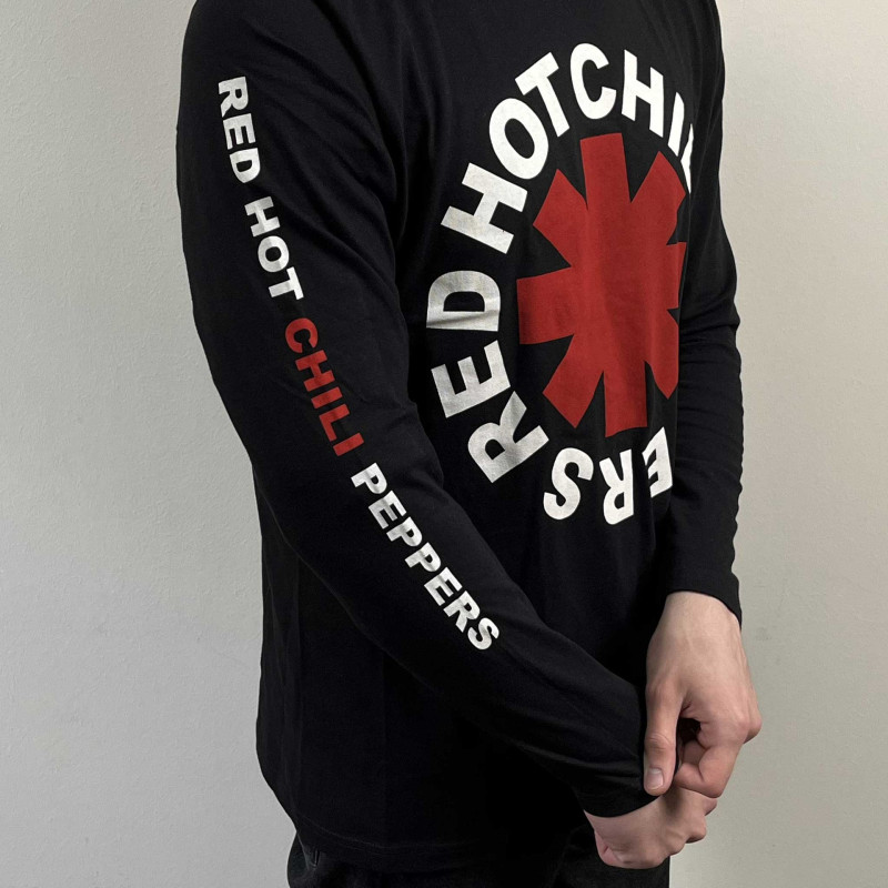 Лонгслів Red Hot Chili Peppers (B&C) чорний