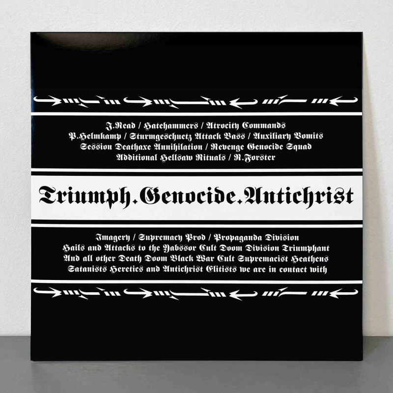 Revenge - Triumph.Genocide.Antichrist LP (Milky Clear / Black Galaxy Vinyl)