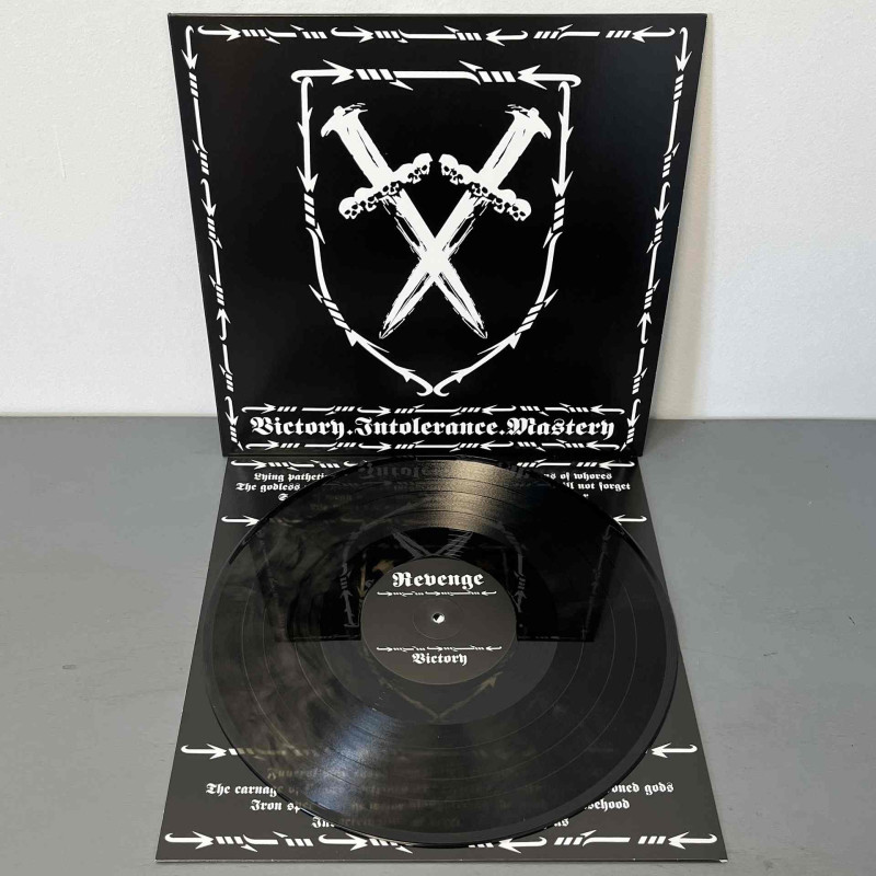 Revenge - Victory.Intolerance.Mastery LP (Milky Clear / Black Galaxy Vinyl)