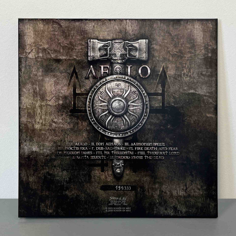 Rotting Christ - Aealo 15th Anniversary Special Edition 2LP (Red And Black Marbled Vinyl)