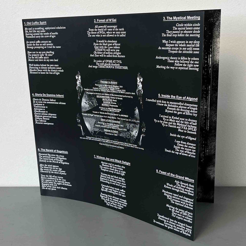 Rotting Christ - Passage To Arcturo LP (Clear & White Marbled Vinyl)