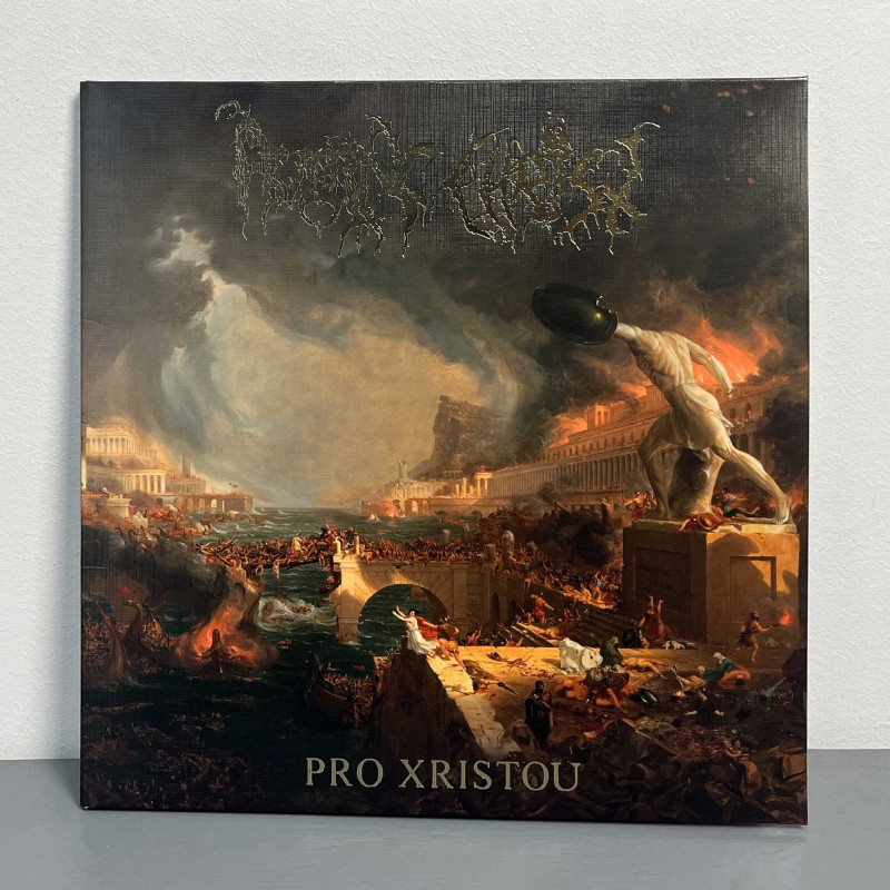 Rotting Christ - Pro Xristou LP (Gatefold Crystal Clear, Blue And Gold Marbled Vinyl)