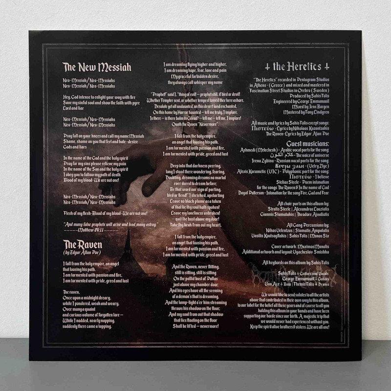Rotting Christ - The Heretics LP (Gatefold Black Vinyl)