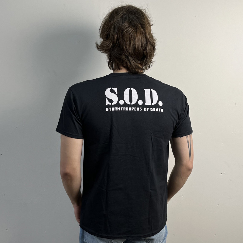 Футболка S.O.D. - Speak English Or Die (FOTL) чорна