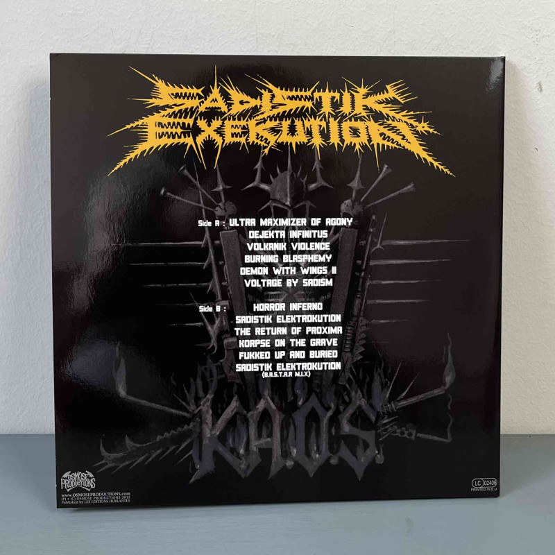 Sadistik Exekution - K.A.O.S. LP (Gatefold Black Vinyl)