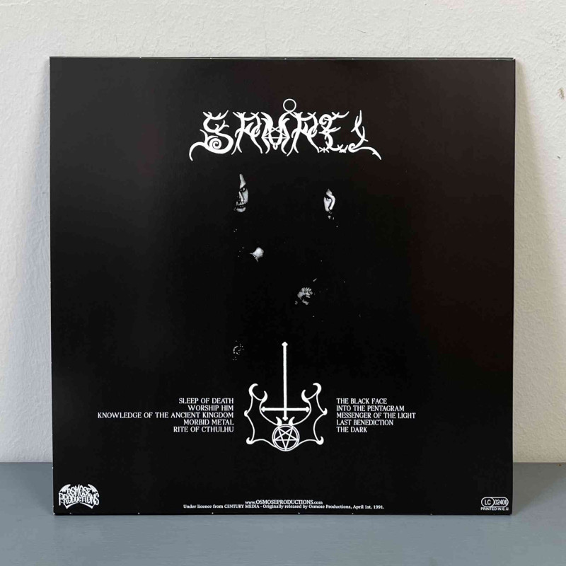 Samael - Worship Him LP (White With Black Marble Vinyl)