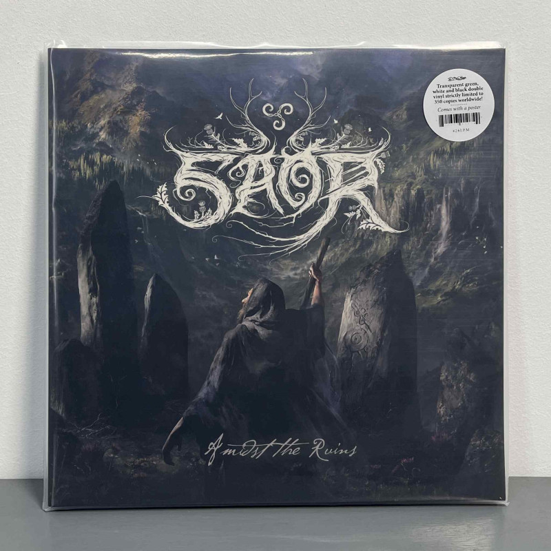 Saor - Amidst The Ruins 2LP (Gatefold Green w/ White & Black Marble Vinyl)