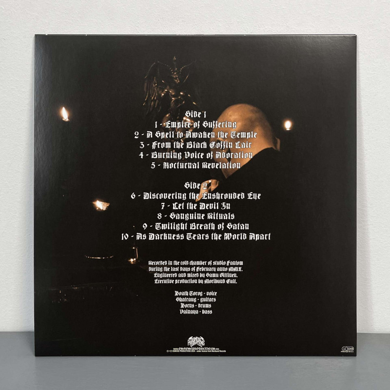Sargeist - Let The Devil In LP (Red With Black Marble Vinyl)
