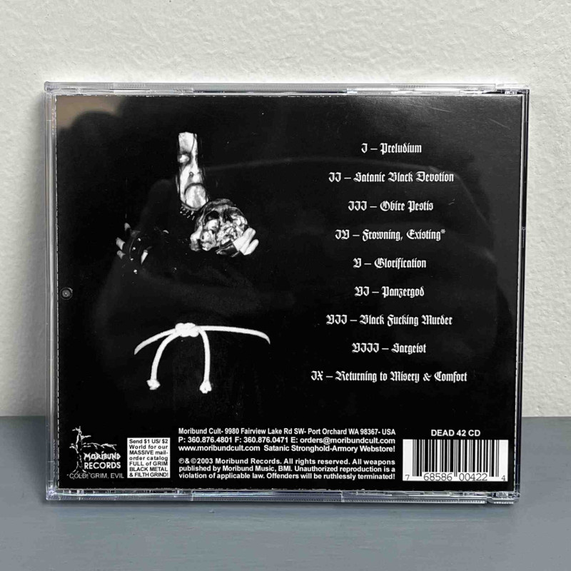 Sargeist - Satanic Black Devotion CD