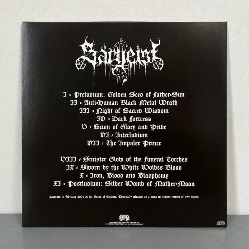 Sargeist - Tyranny Returns LP (Clear With Black Smoke Vinyl)