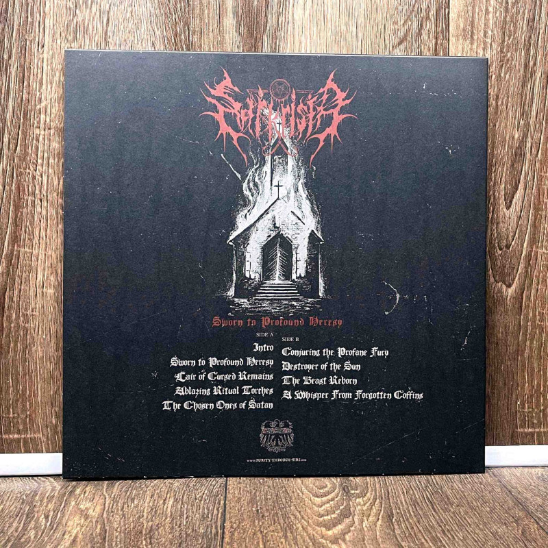 Sarkrista - Sworn To Profound Heresy LP (Black Vinyl)