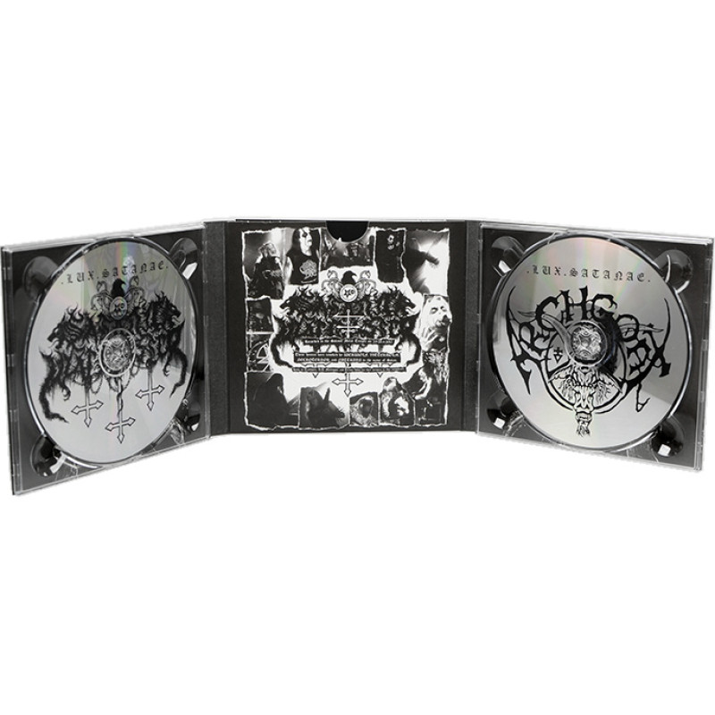 Satanic Warmaster / Archgoat - Lux Satanae (Thirteen Hymns Of Finnish Devil Worship) 2CD Digi