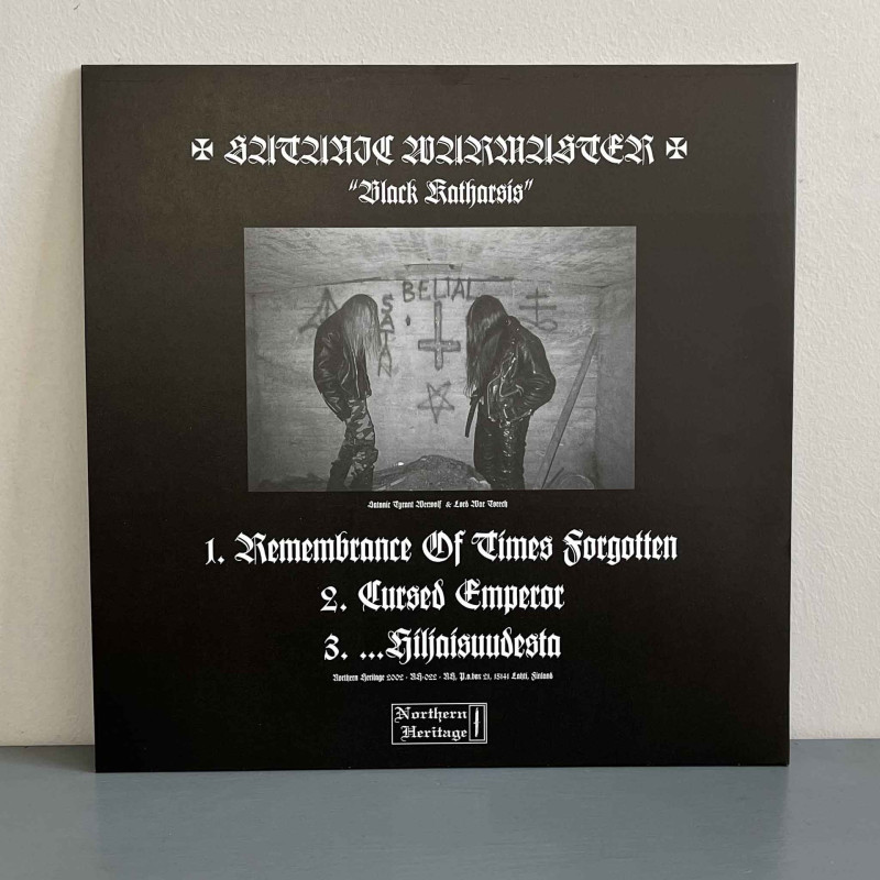 Satanic Warmaster - Black Katharsis LP (Black Vinyl)