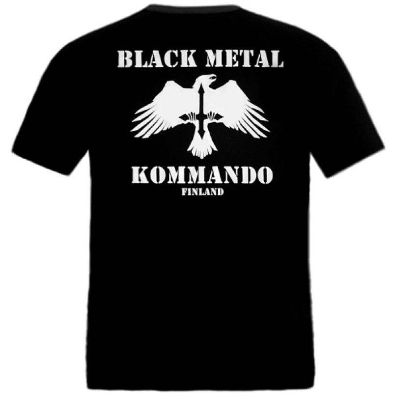 Футболка Satanic Warmaster - Black Metal Kommando