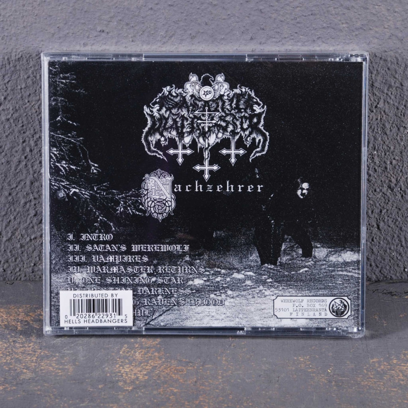 Satanic Warmaster - Nachzehrer CD (USA)