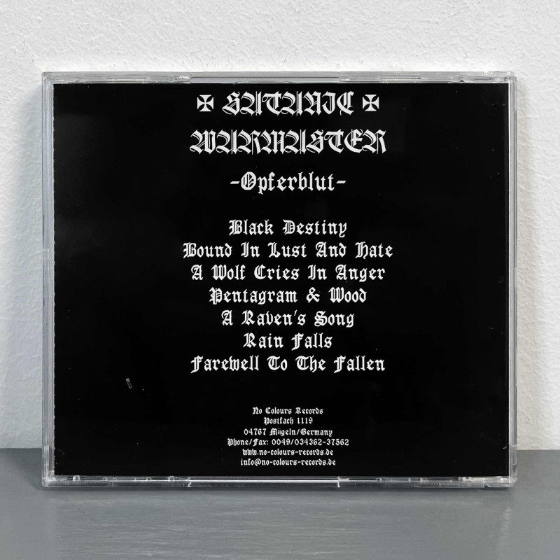 Satanic Warmaster - Opferblut CD