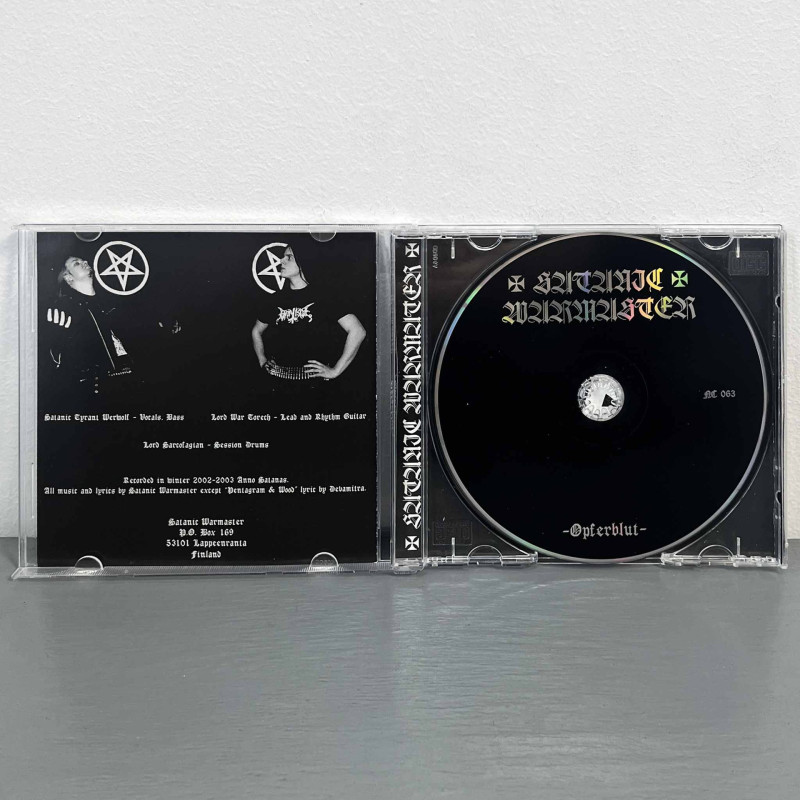 Satanic Warmaster - Opferblut CD