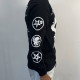 Лонгслів Satanic Warmaster - Opferblut (Gildan) (Osmose) чорний