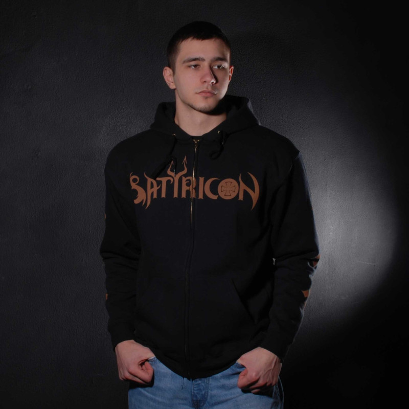 Зіп худі Satyricon - Now, Diabolical (FOTL) чорне