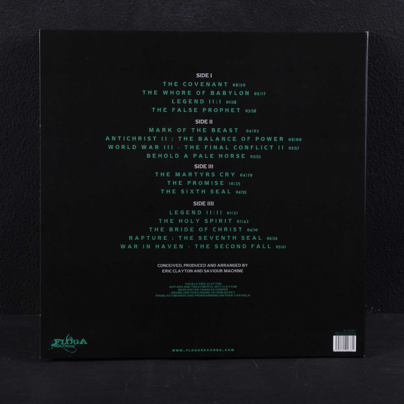 Saviour Machine - Legend Part II 2LP (Gatefold Black Vinyl)