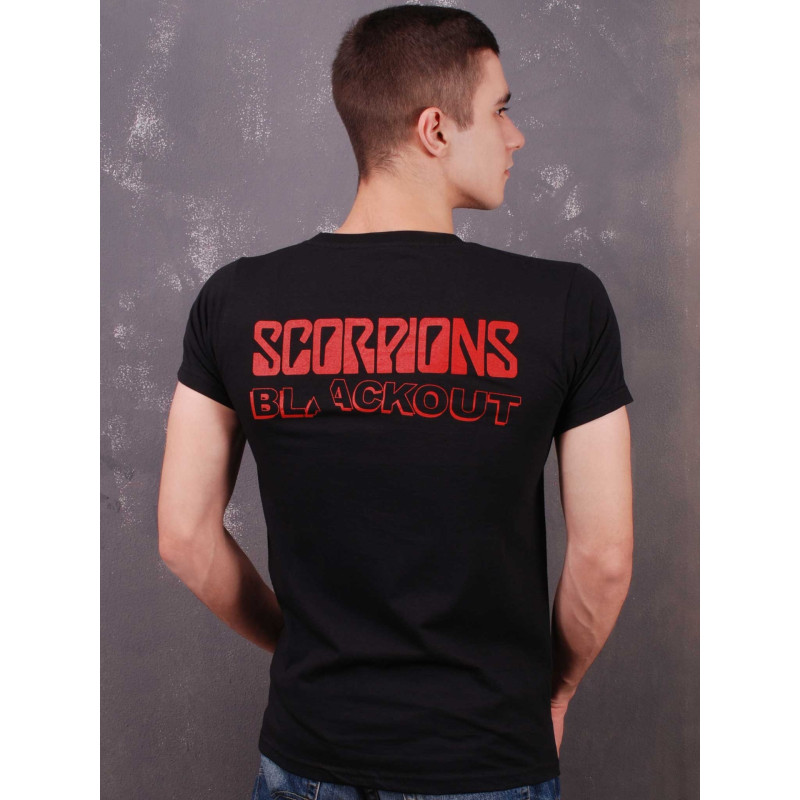 Футболка Scorpions - Blackout