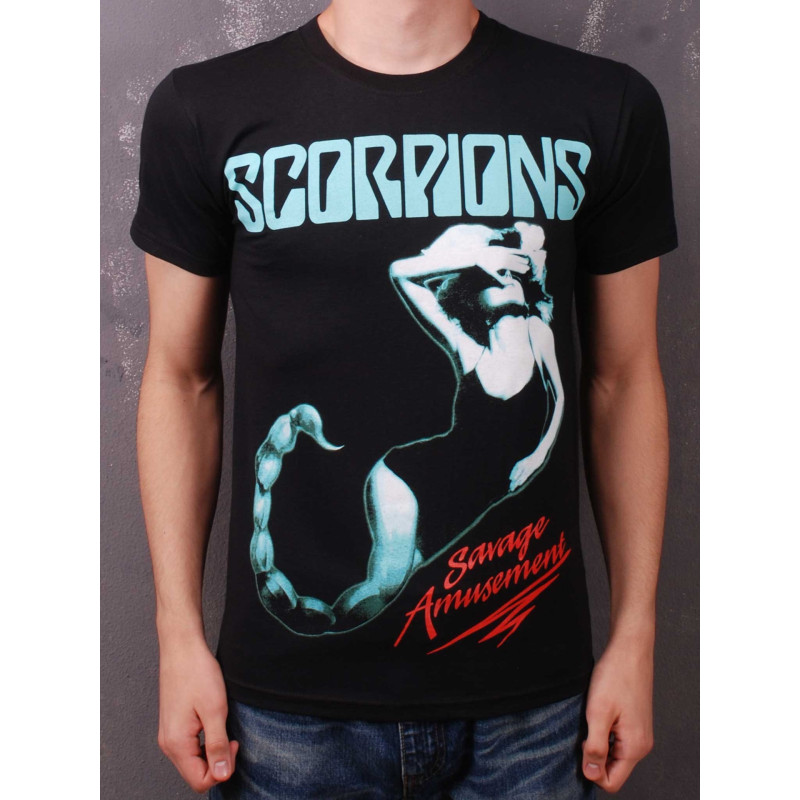 Футболка Scorpions - Savage Amusement