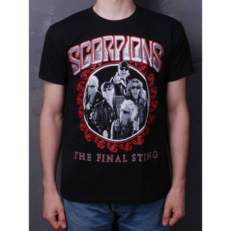 Футболка Scorpions - The Final Sting чорна