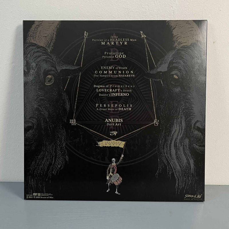 Septic Flesh - Infernus Sinfonica MMXIX 3LP + DVD (Trigatefold Crytal Clear Vinyl)