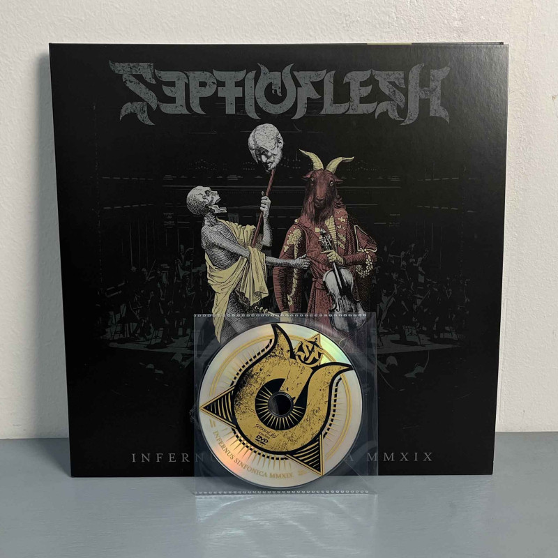Septic Flesh - Infernus Sinfonica MMXIX 3LP + DVD (Trigatefold Black Vinyl)