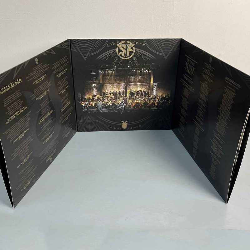 Septic Flesh - Infernus Sinfonica MMXIX 3LP + DVD (Trigatefold Crytal Clear Vinyl)
